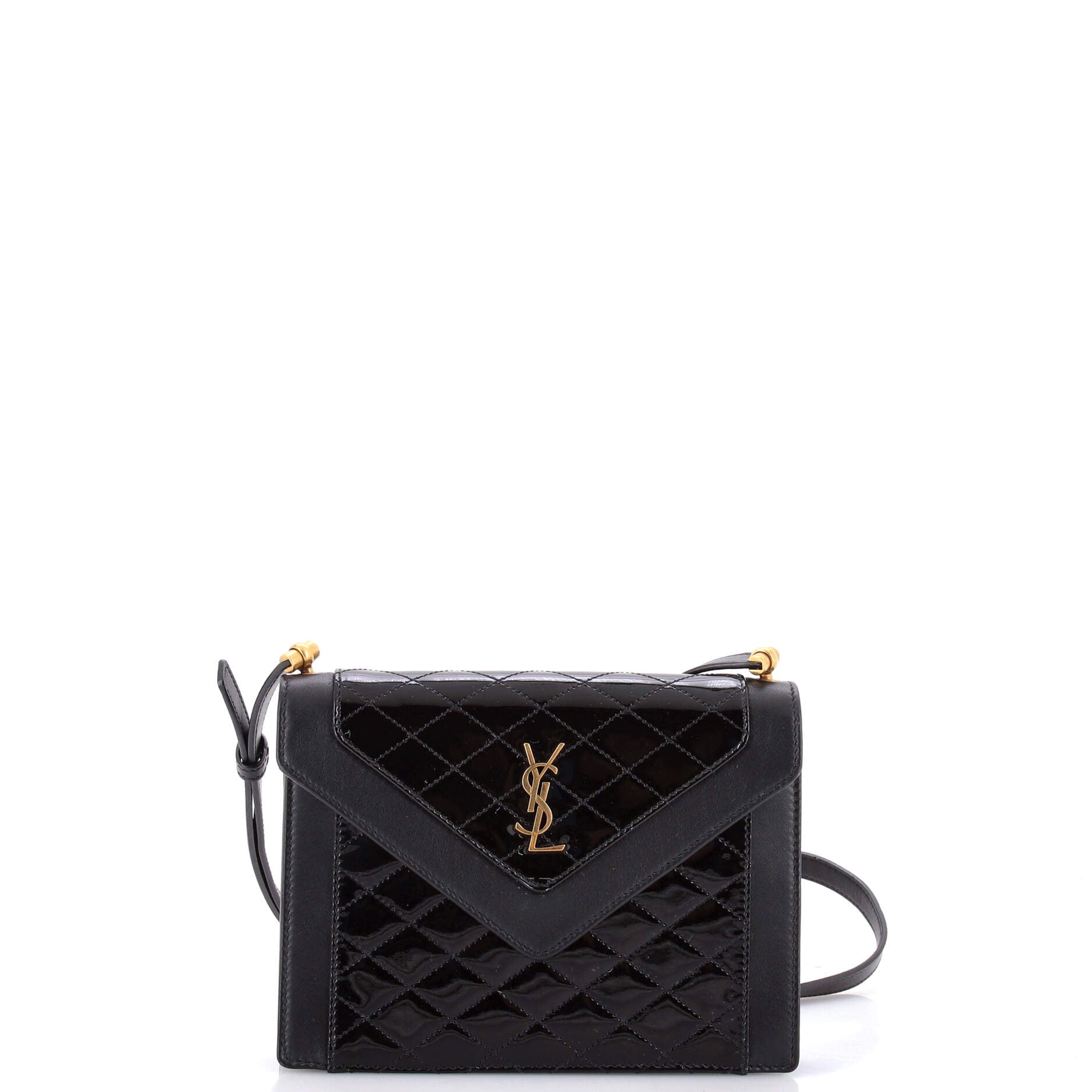 Gaby Envelope Satchel Quilted Leather Mini