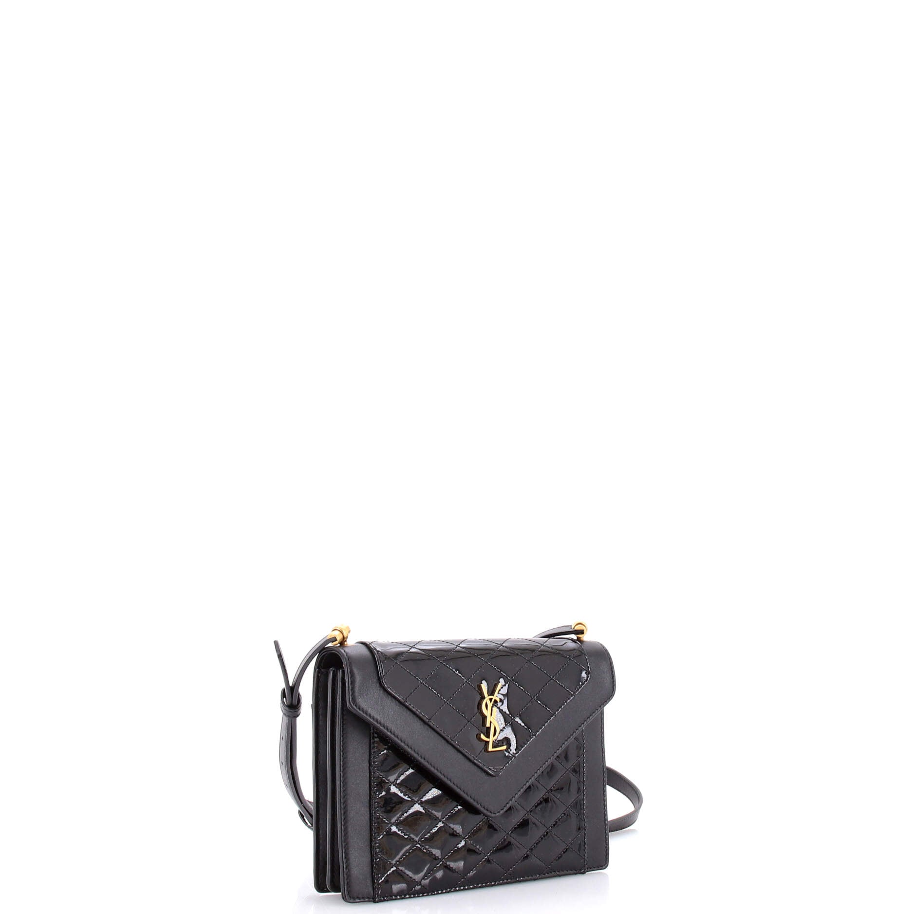 Gaby Envelope Satchel Quilted Leather Mini