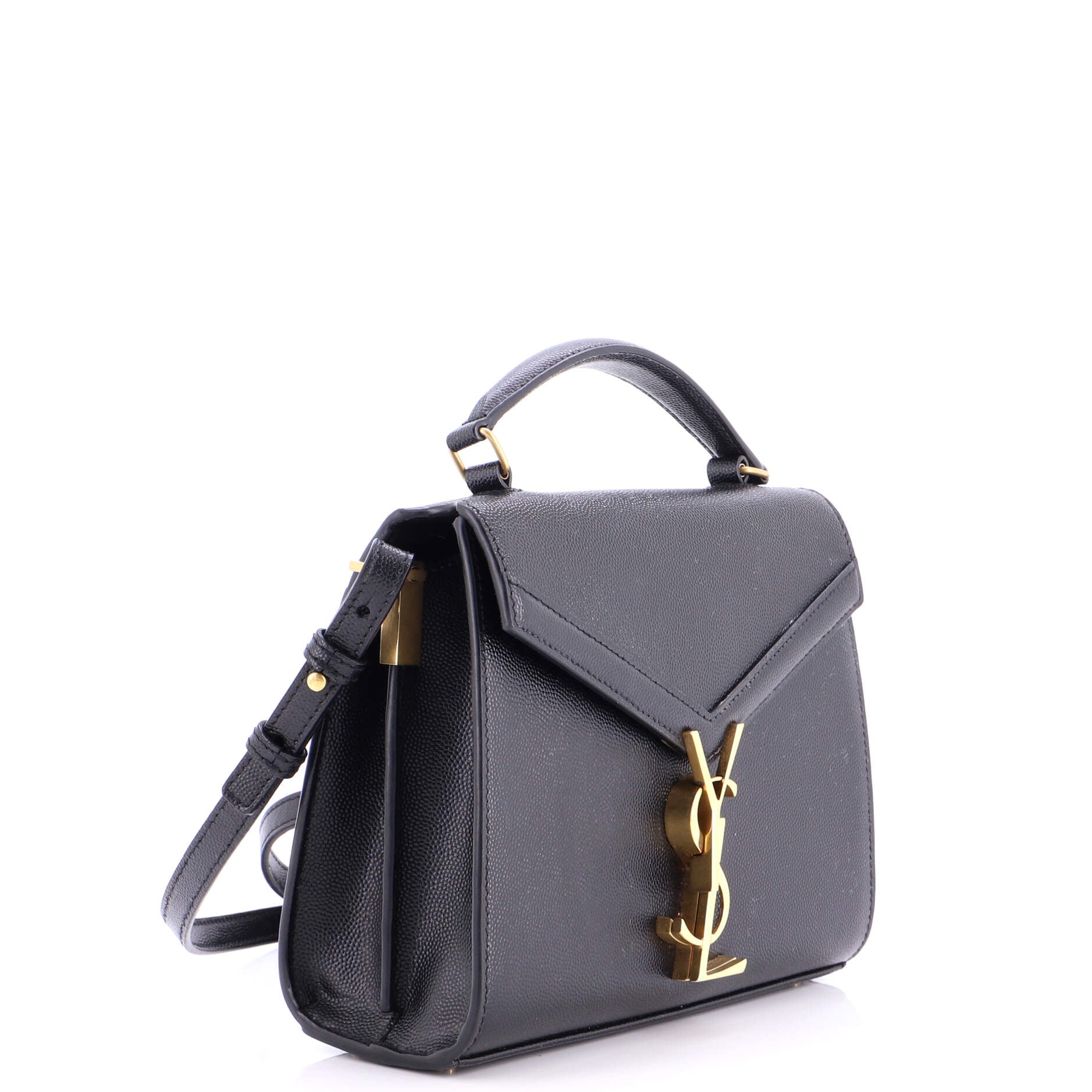 Cassandra Top Handle Bag Leather Mini