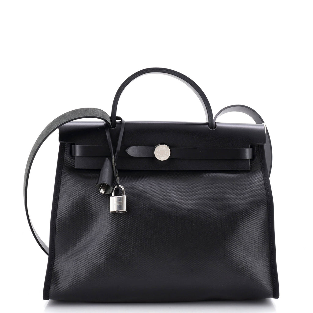 Herbag Zip Berline Vache Canvas and Leather 31