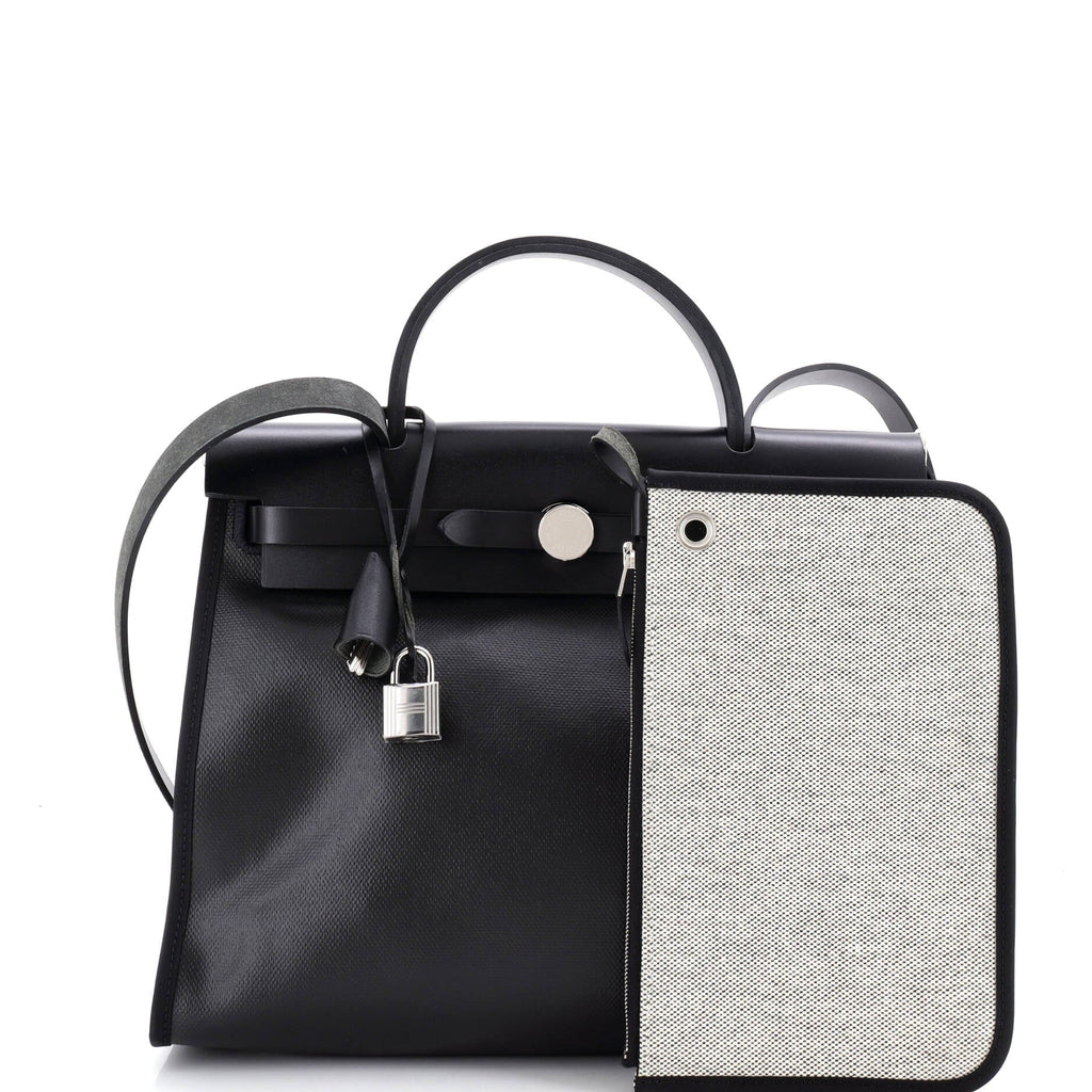 Herbag Zip Berline Vache Canvas and Leather 31