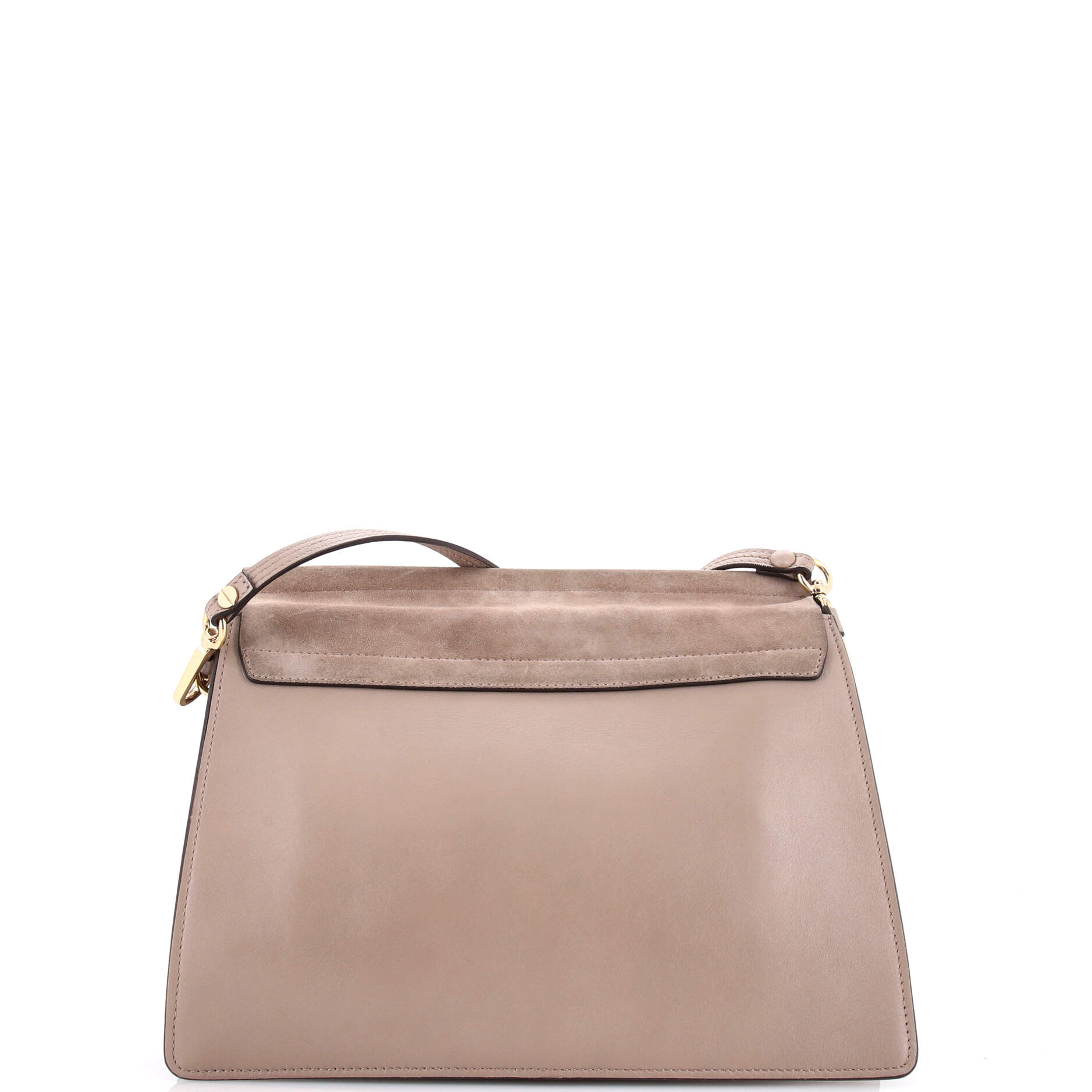 Faye Shoulder Bag Leather and Suede Medium