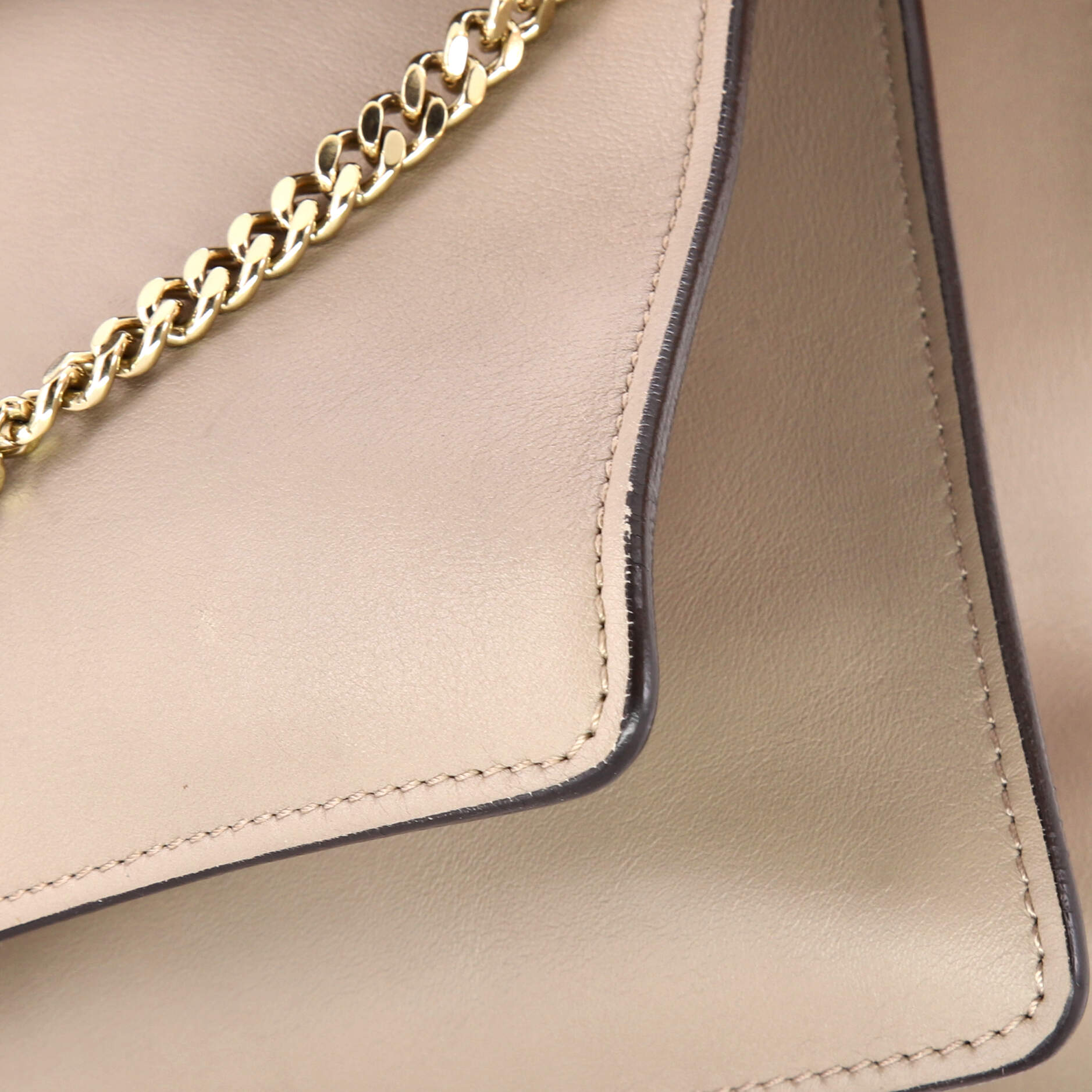 Faye Shoulder Bag Leather and Suede Medium