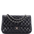 Vintage Classic Double Flap Bag Quilted Lambskin Medium