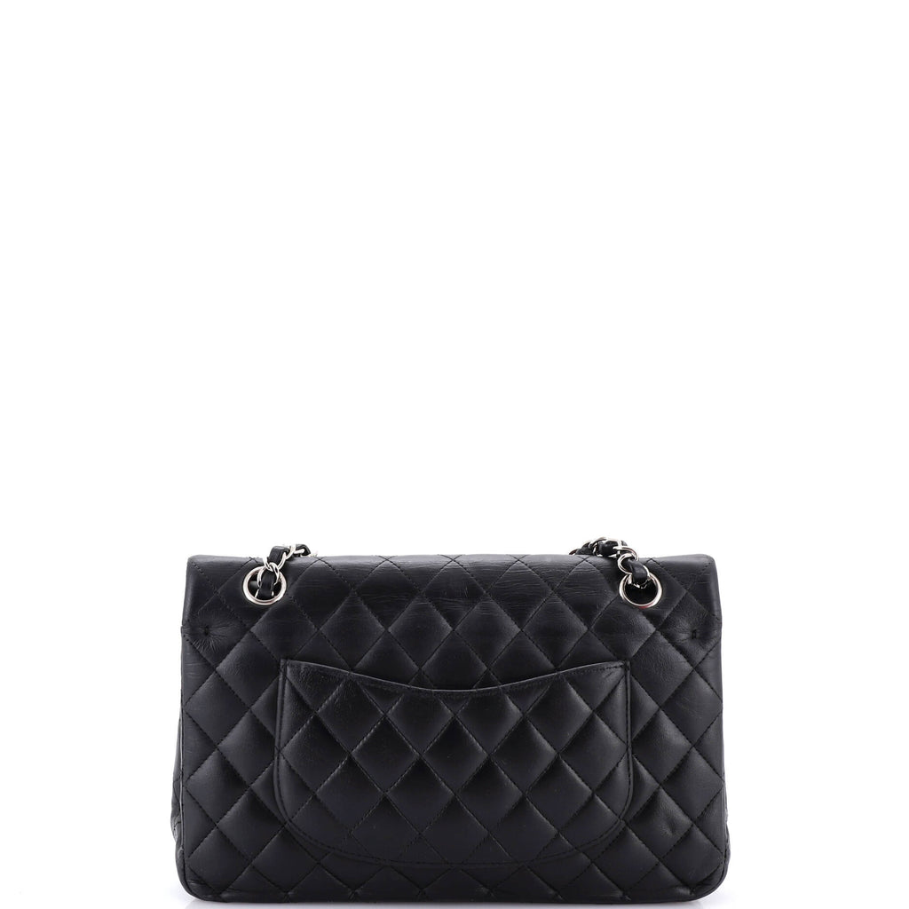 Vintage Classic Double Flap Bag Quilted Lambskin Medium
