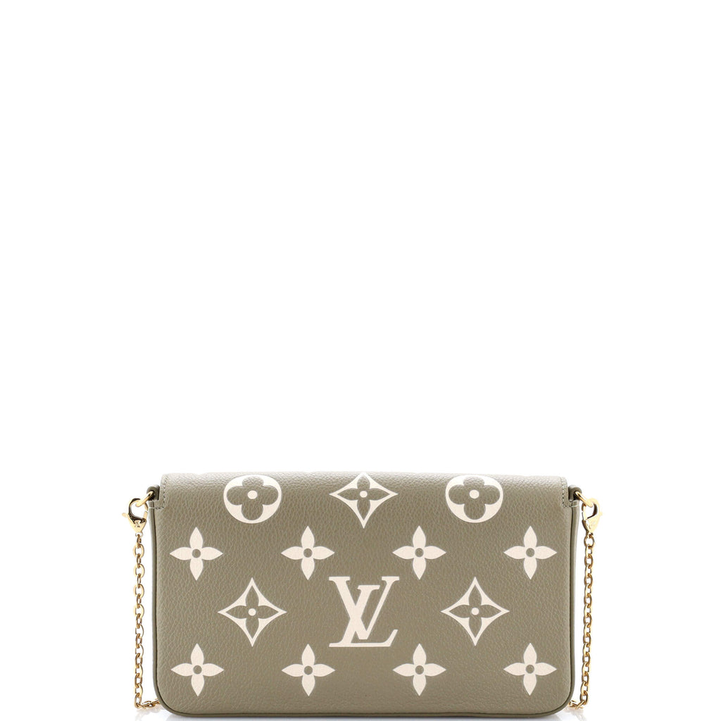 Felicie Pochette Bicolor Monogram Empreinte Giant