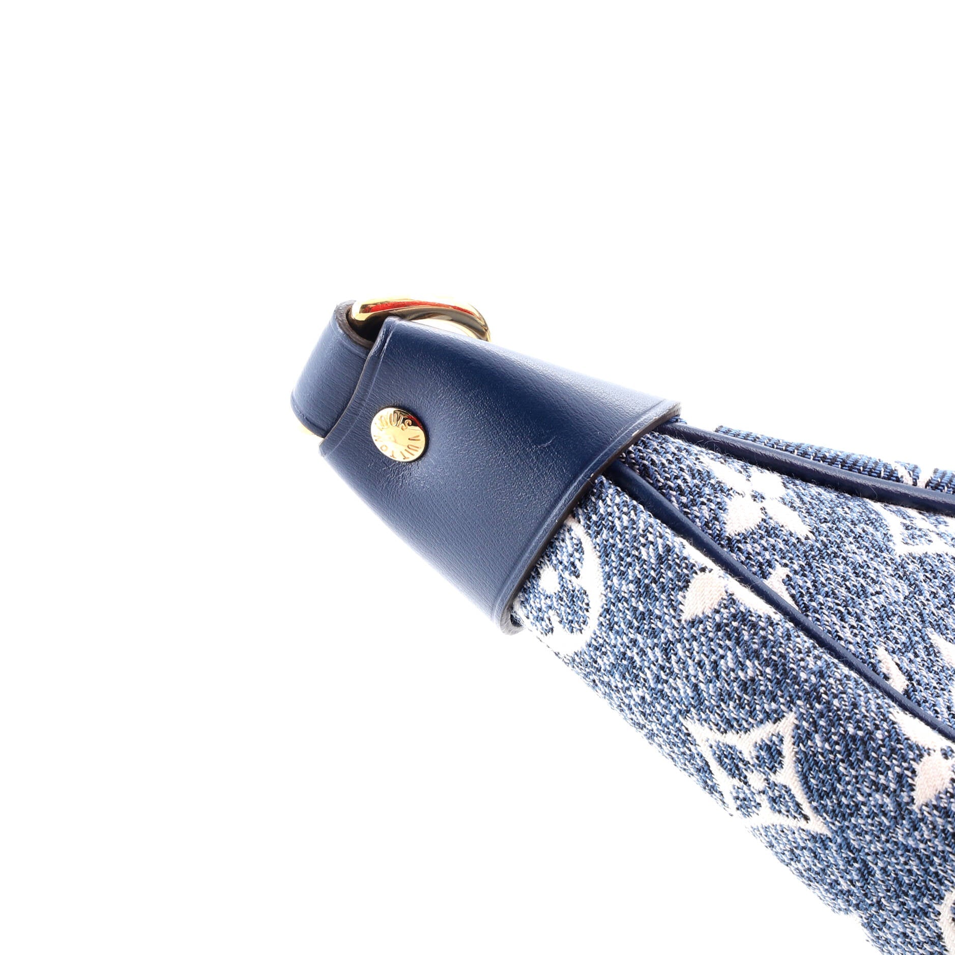 Loop Handbag Monogram Jacquard Denim