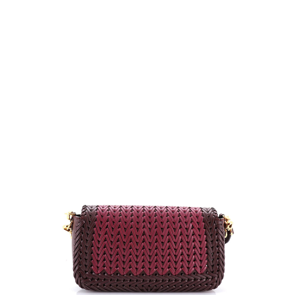 Baguette NM Bag Woven Leather Medium