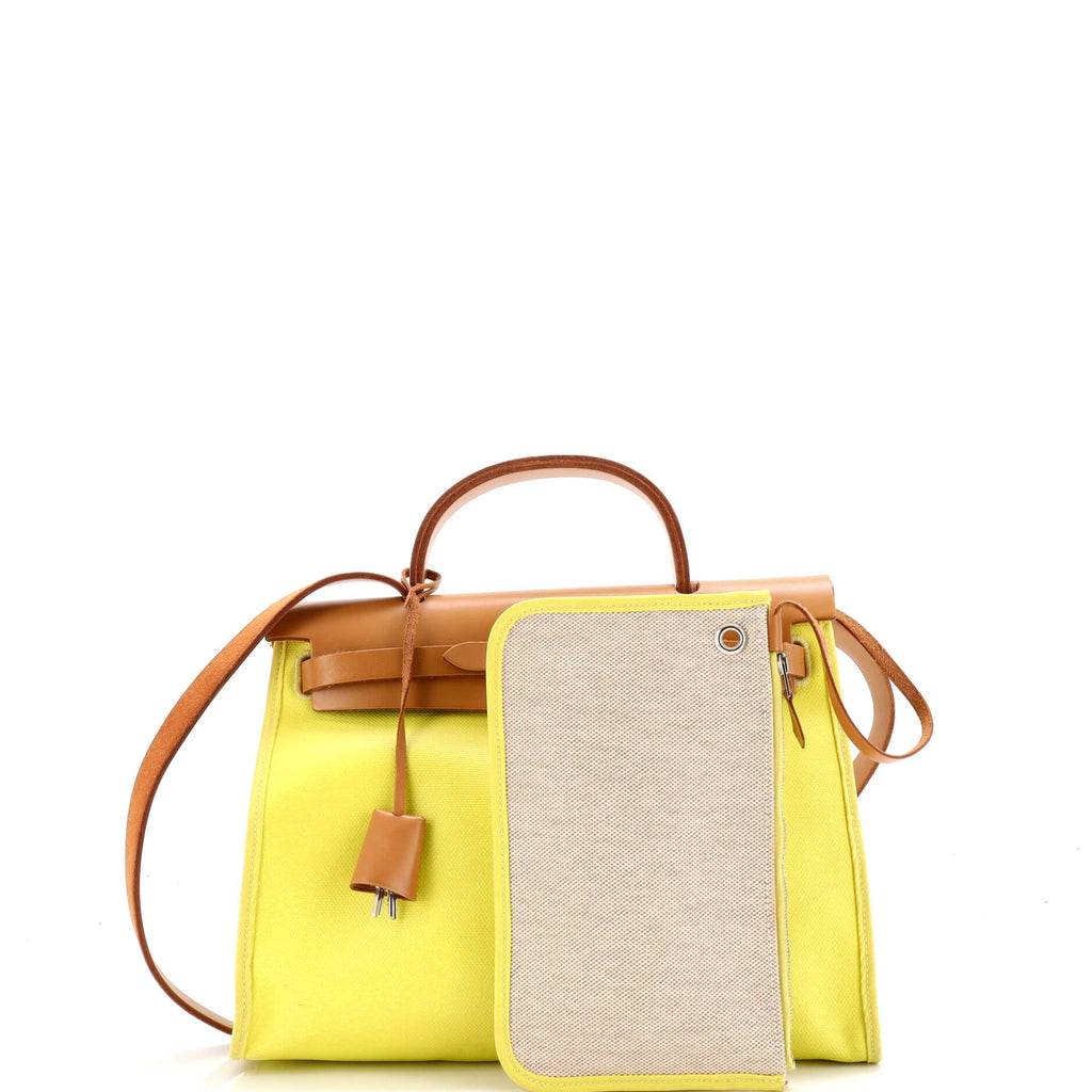 Herbag Zip Berline Vache Canvas and Leather 31