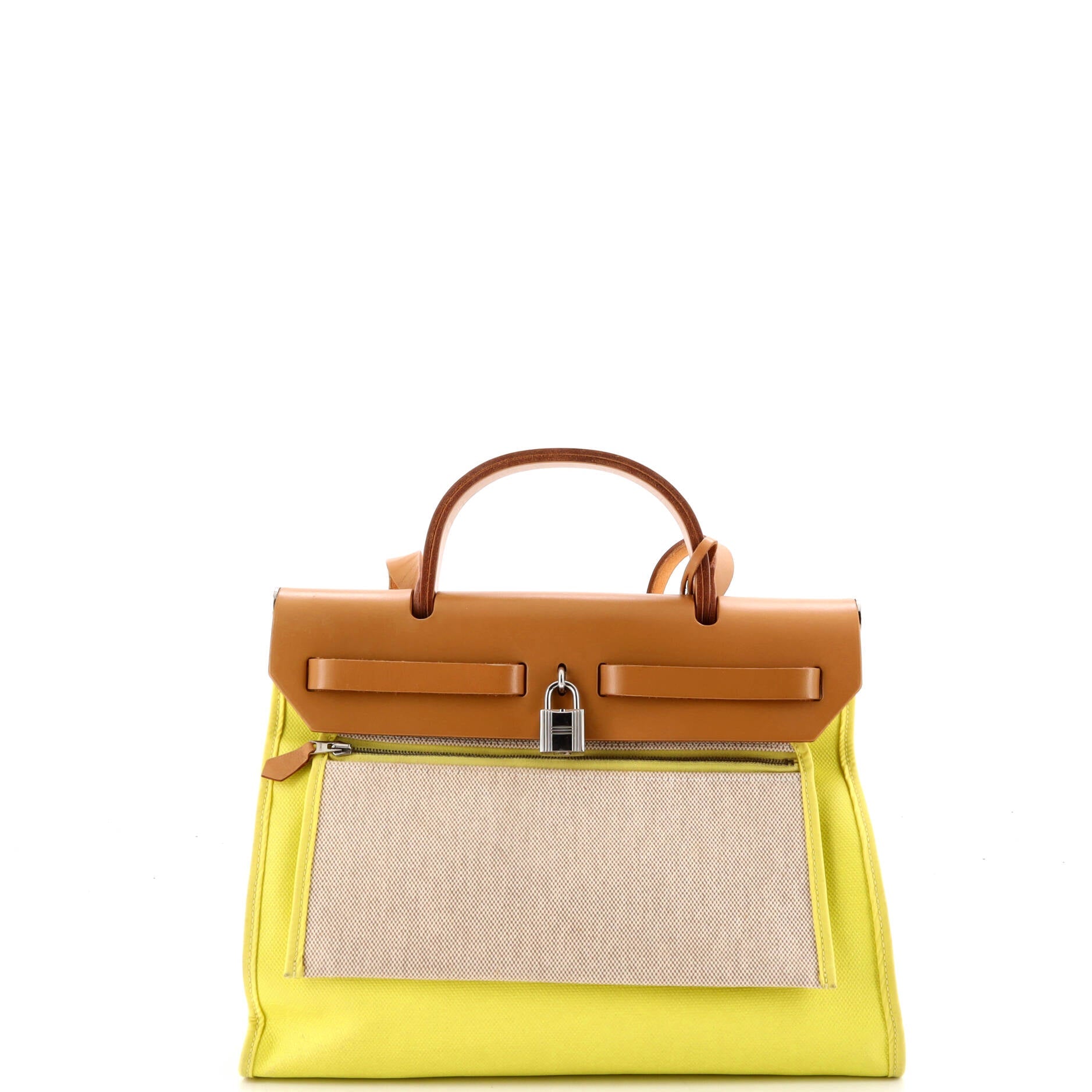 Herbag Zip Berline Vache Canvas and Leather 31