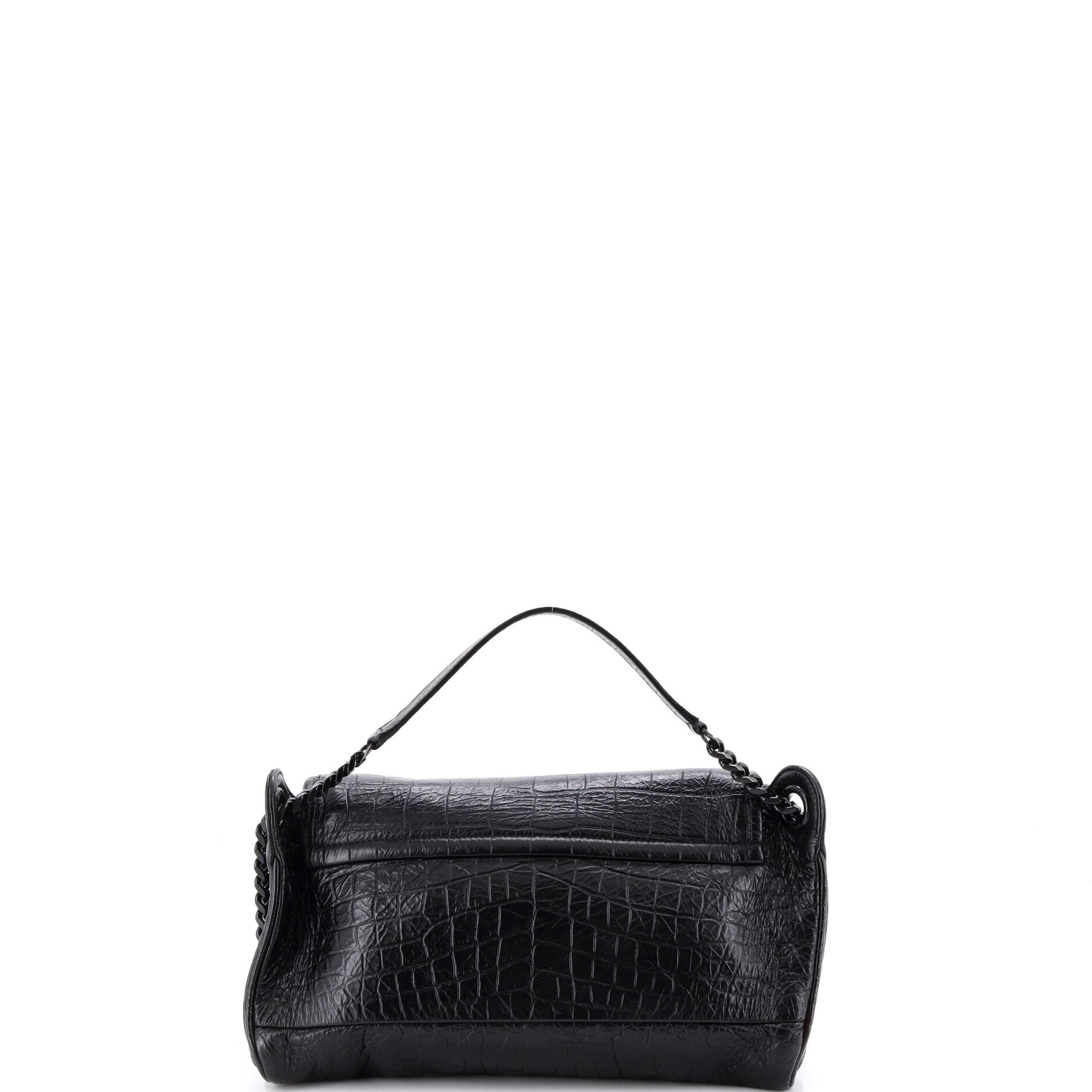 Niki Body Bag Crocodile Embossed Leather