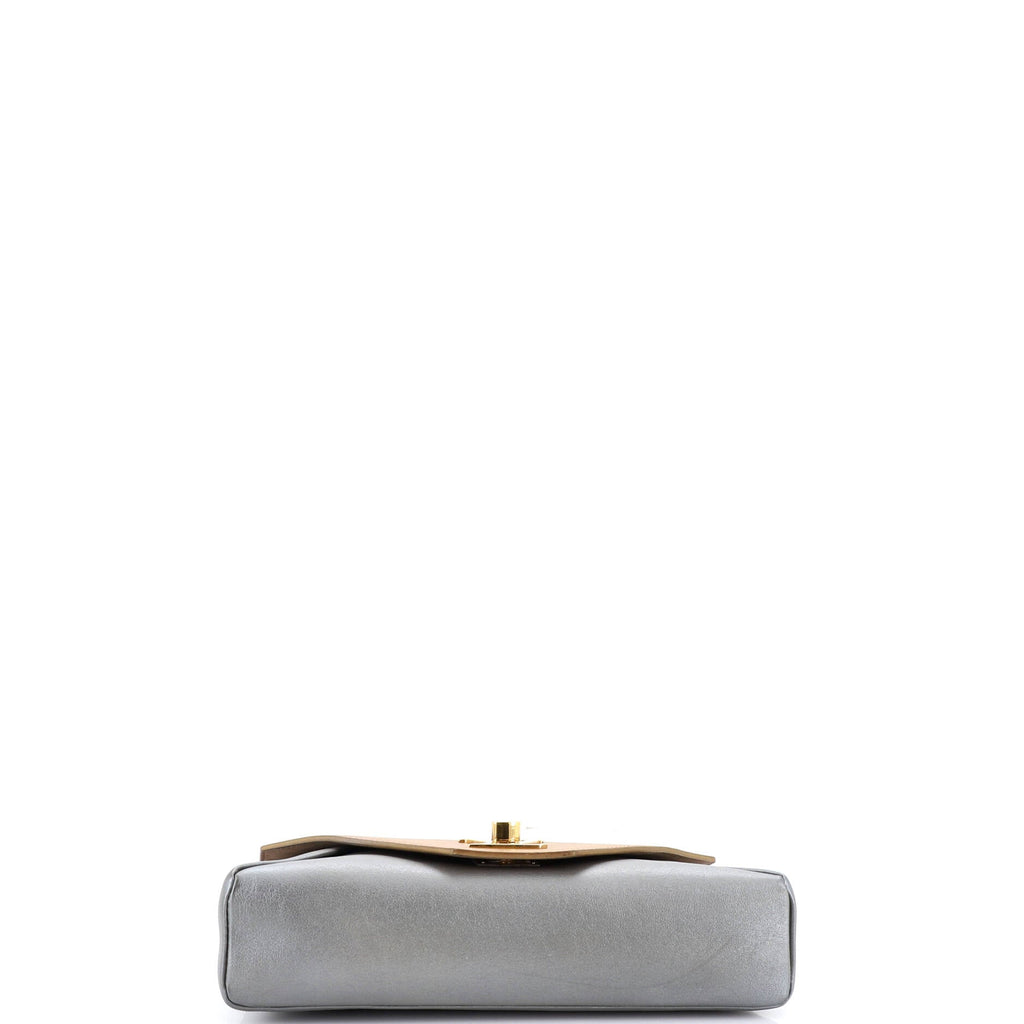 Love Note Chain Clutch Leather