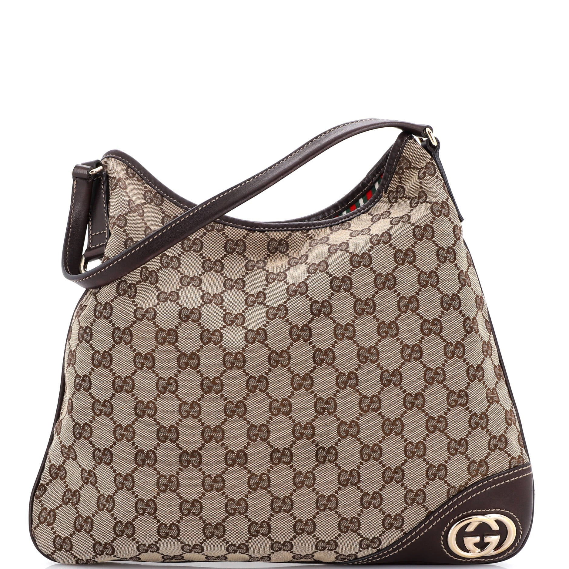 New Britt Hobo GG Canvas Medium