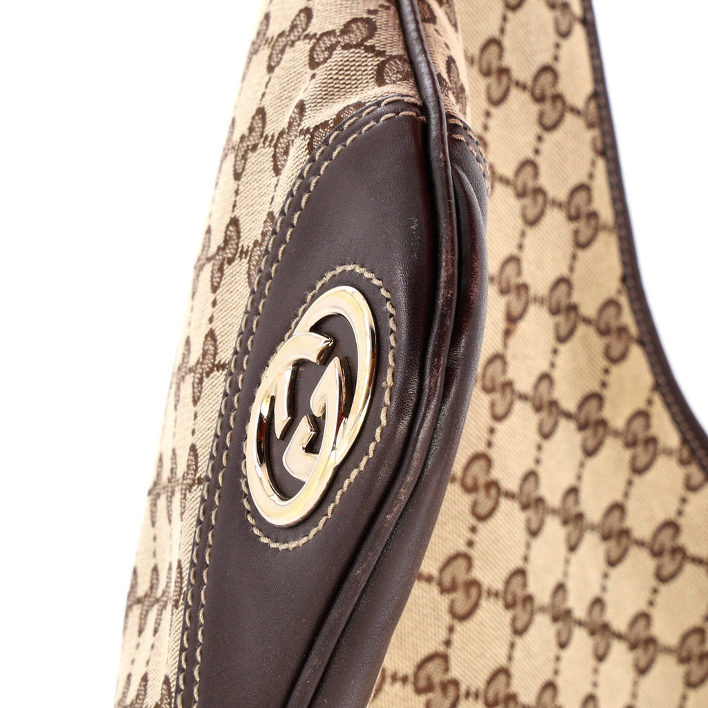 New Britt Hobo GG Canvas Medium