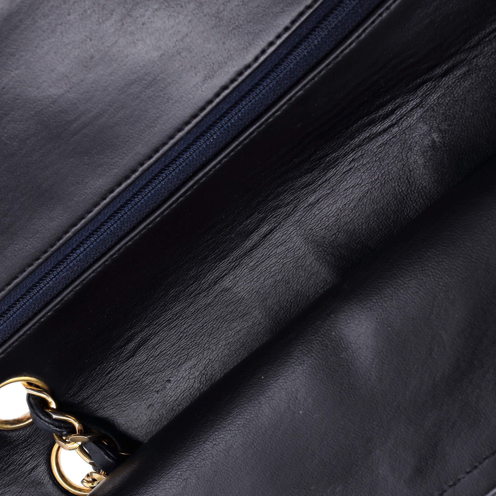Vintage Classic Double Flap Bag Quilted Lambskin Medium