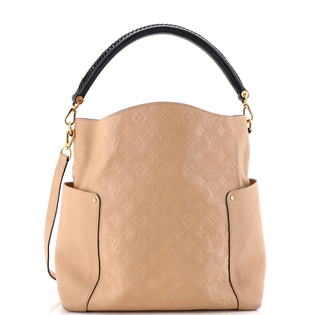 Bagatelle Hobo Monogram Empreinte Leather