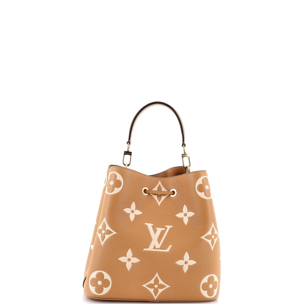 NeoNoe Handbag Bicolor Monogram Empreinte Giant MM