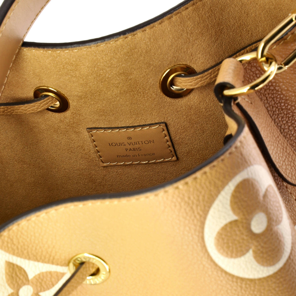 NeoNoe Handbag Bicolor Monogram Empreinte Giant MM