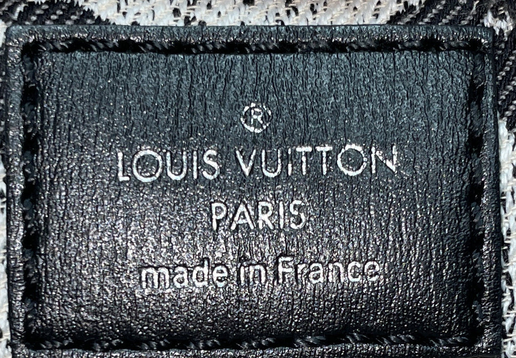 Loop Handbag Monogram Jacquard Denim