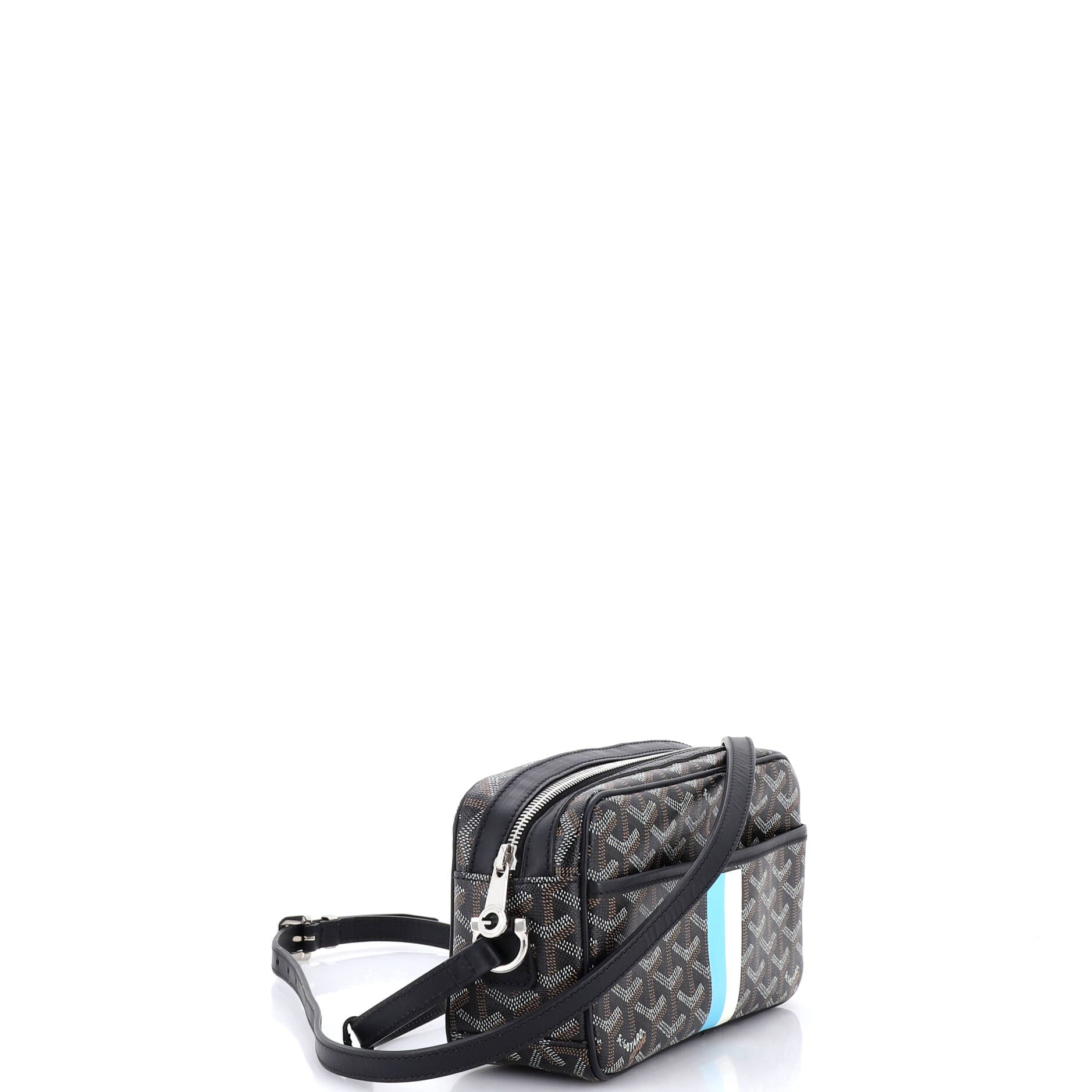 Cap Vert Bag Printed Coated Canvas
