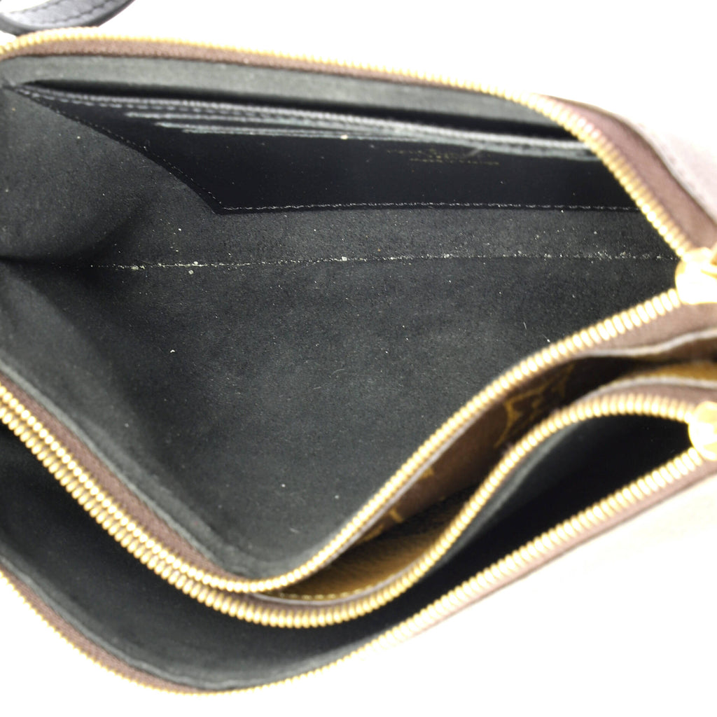 Double Zip Pochette Reverse Monogram Giant
