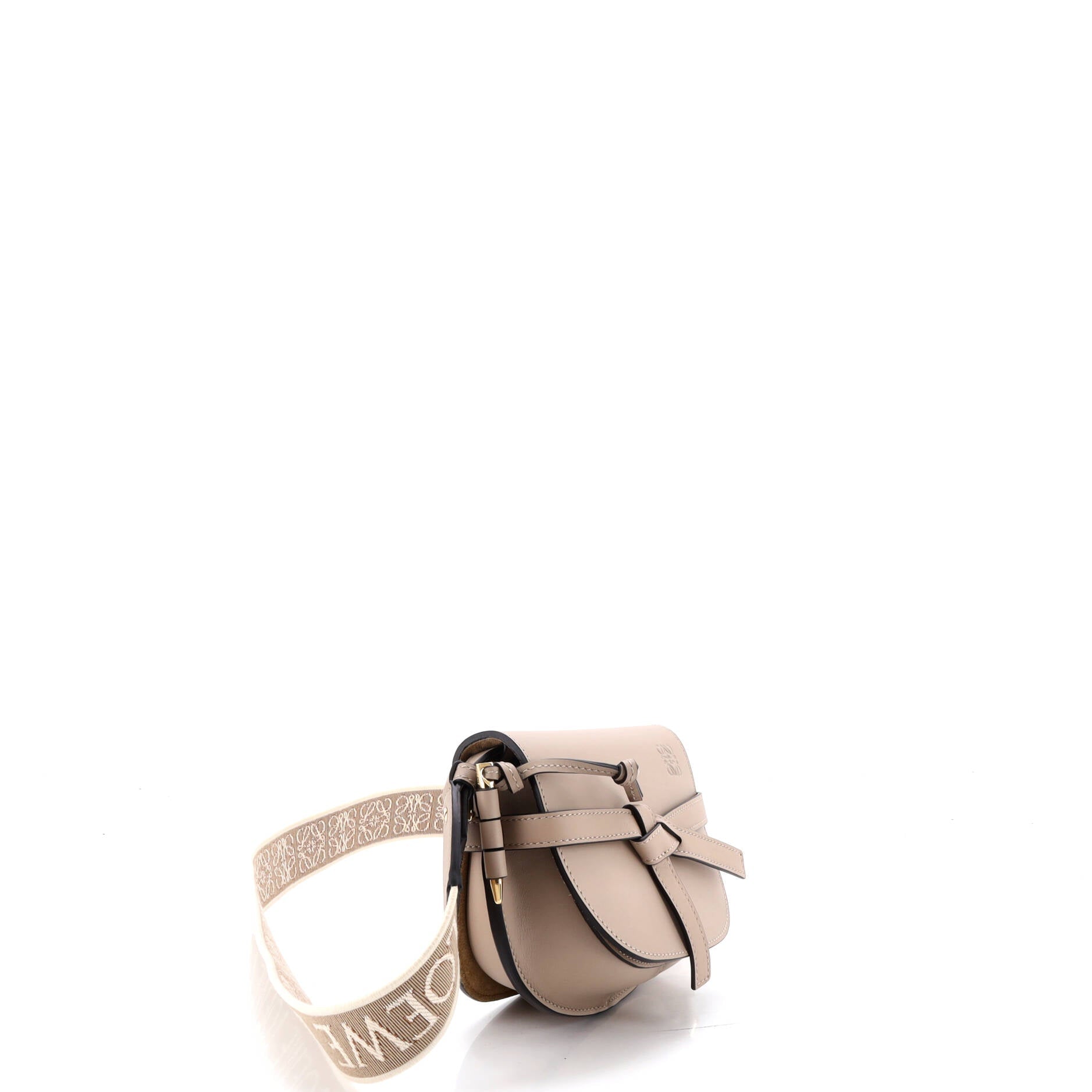 Gate Dual Shoulder Bag Leather Mini