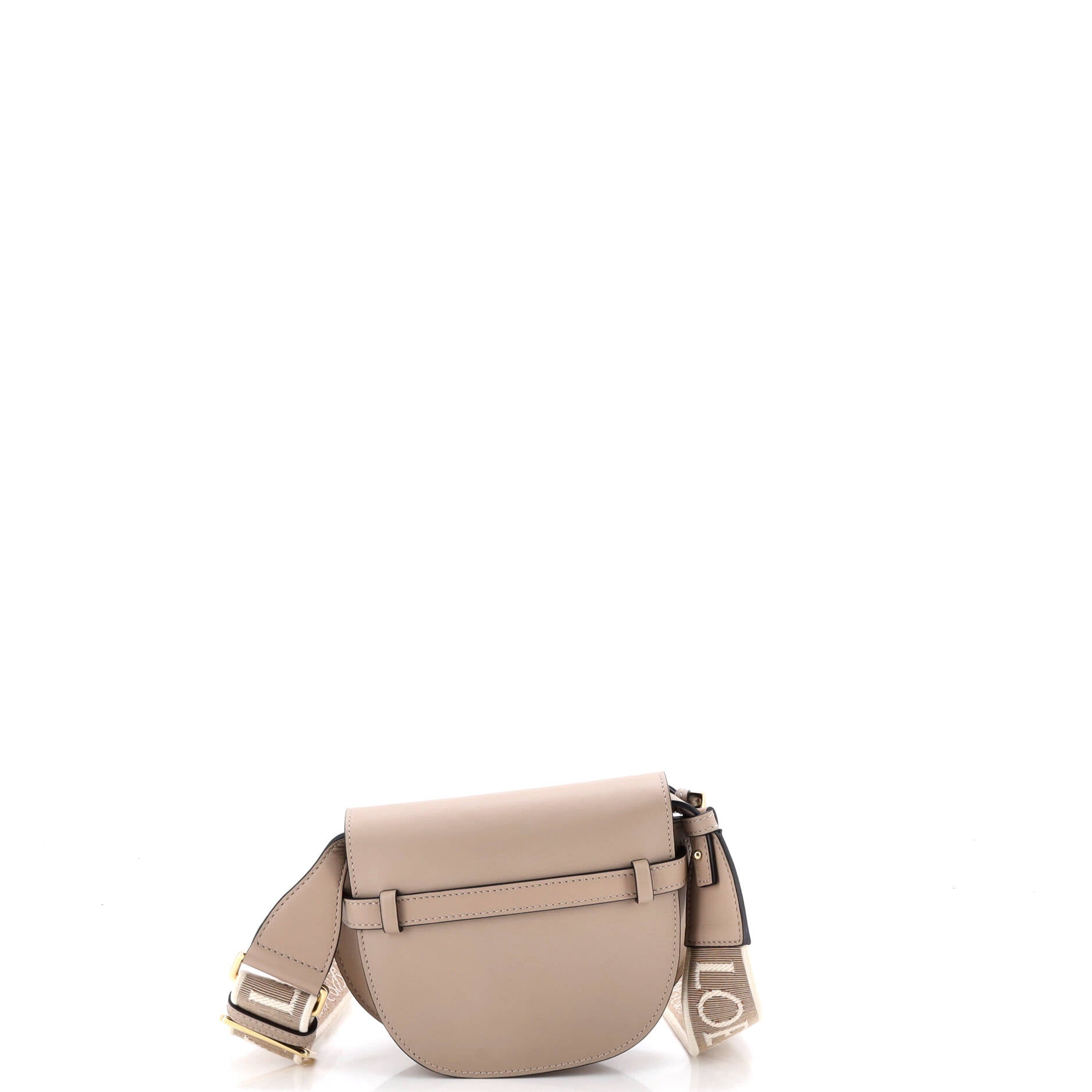 Gate Dual Shoulder Bag Leather Mini