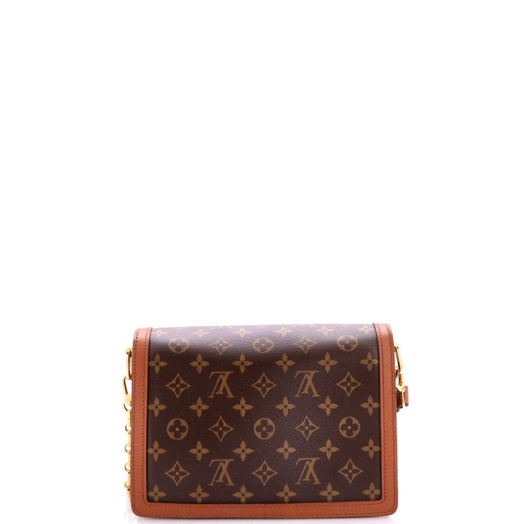 Dauphine Shoulder Bag Reverse Monogram Canvas MM