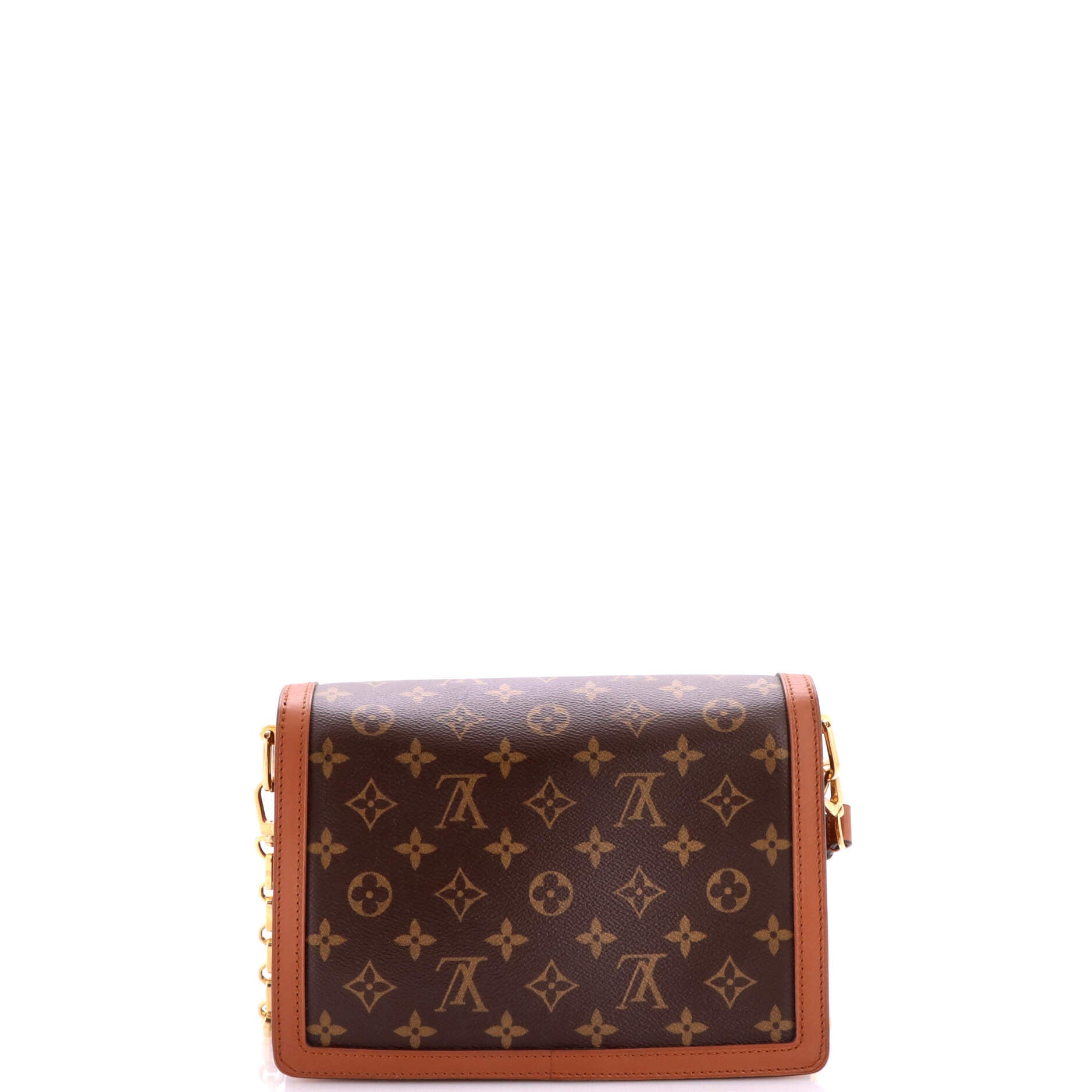 Dauphine Shoulder Bag Reverse Monogram Canvas MM