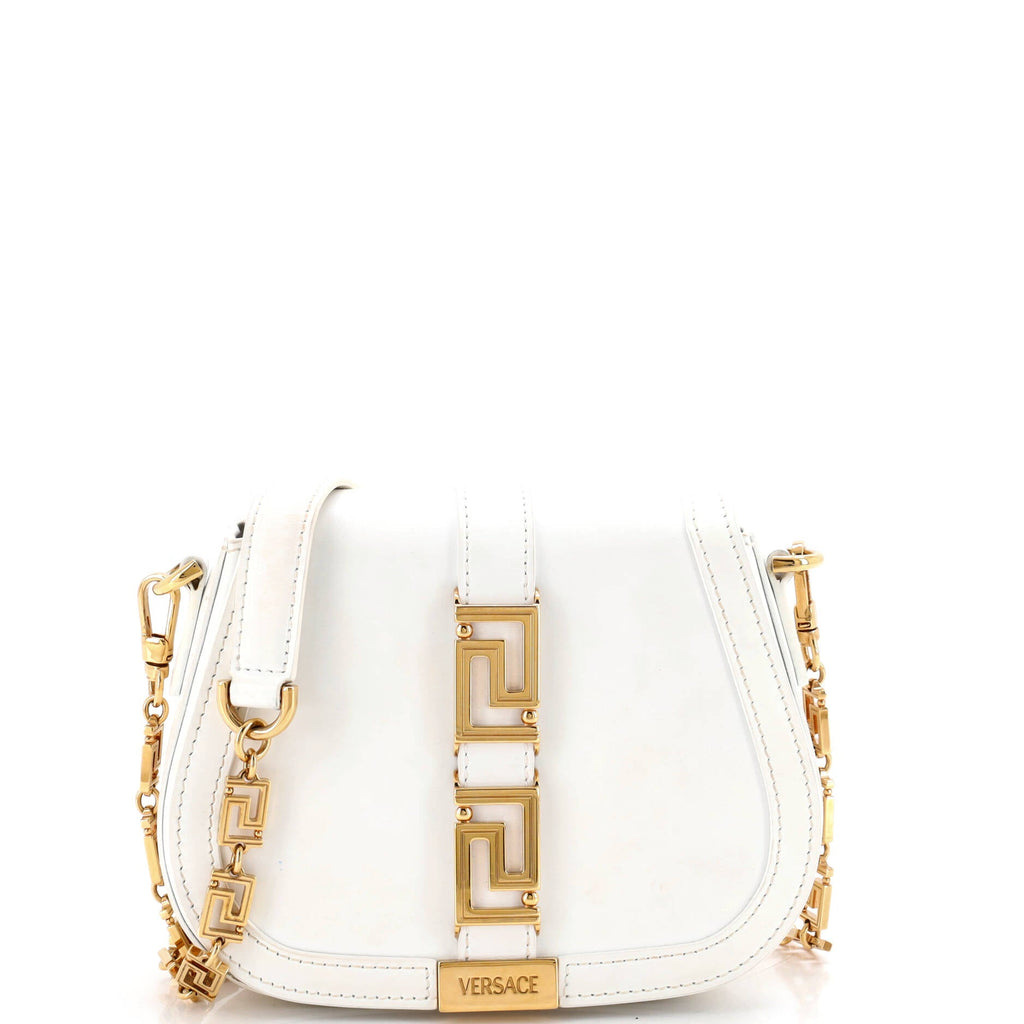 Greca Goddess Shoulder Bag Leather Small