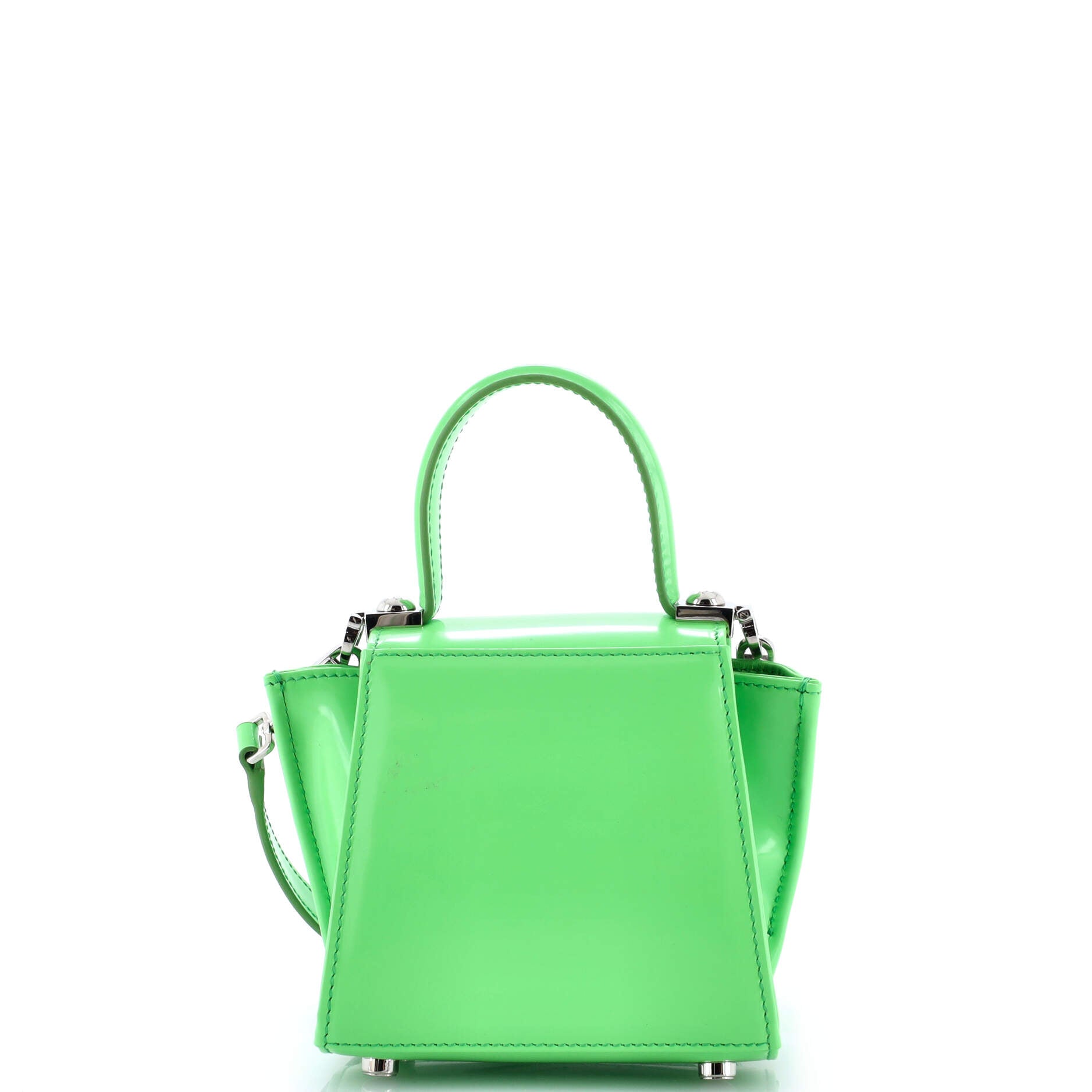 Iconic Top Handle Bag Leather Micro
