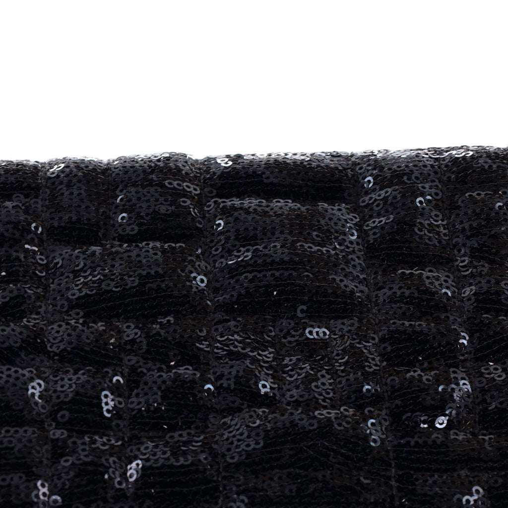 Miss Charles Flap Bag Quilted Sequins and Python Medium