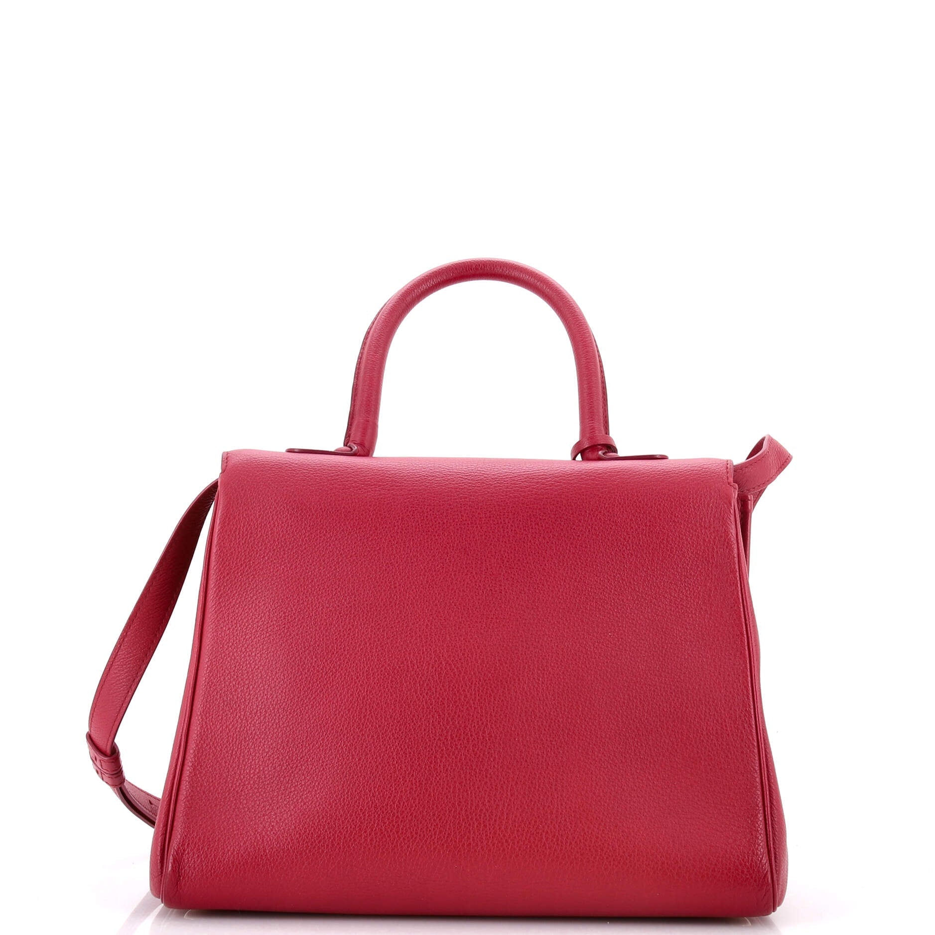 Brillant Top Handle Bag Leather MM