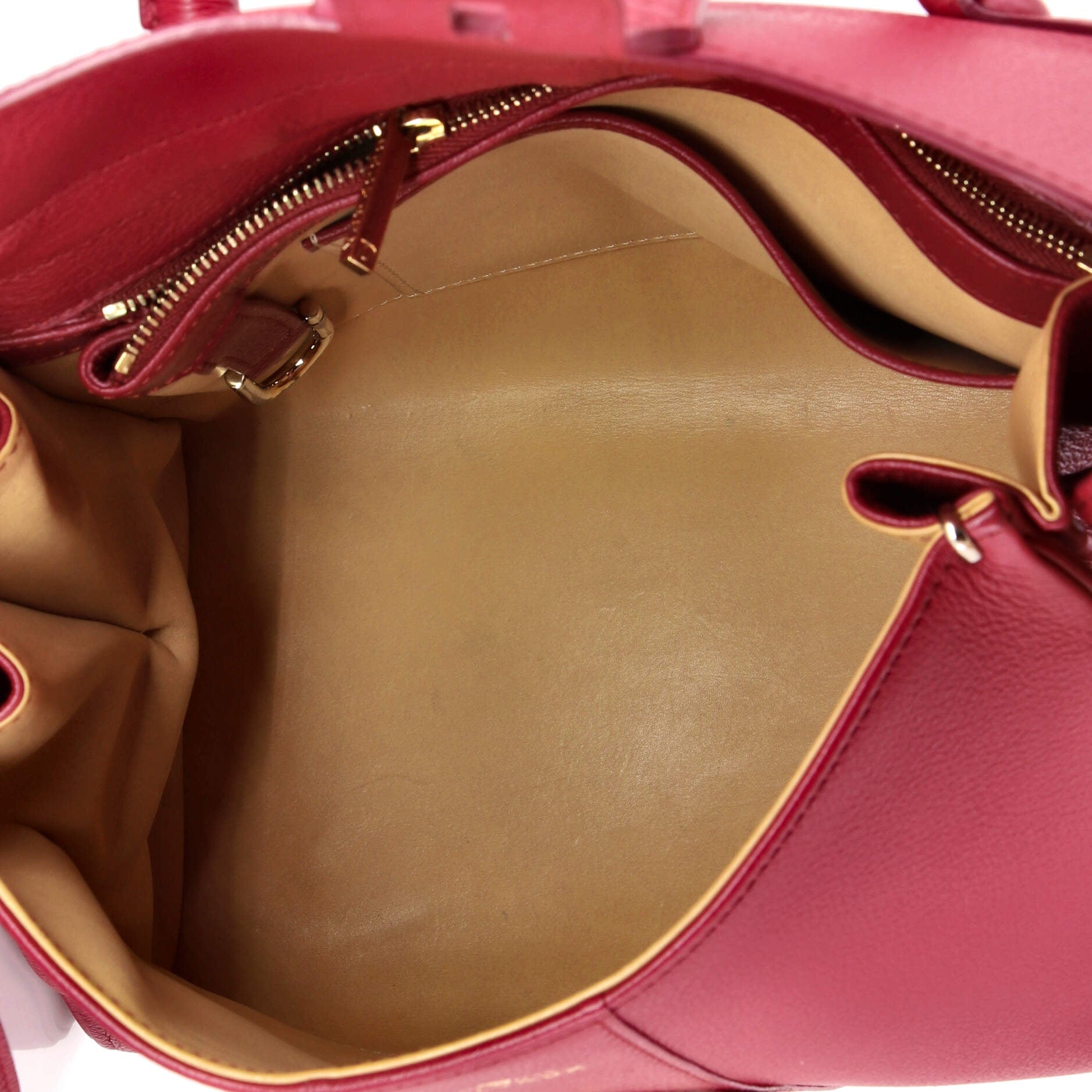 Brillant Top Handle Bag Leather MM