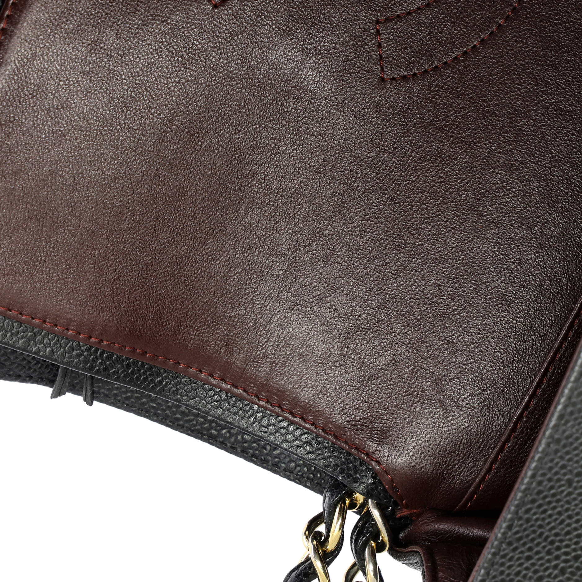 Vintage Classic Double Flap Bag Quilted Caviar Jumbo