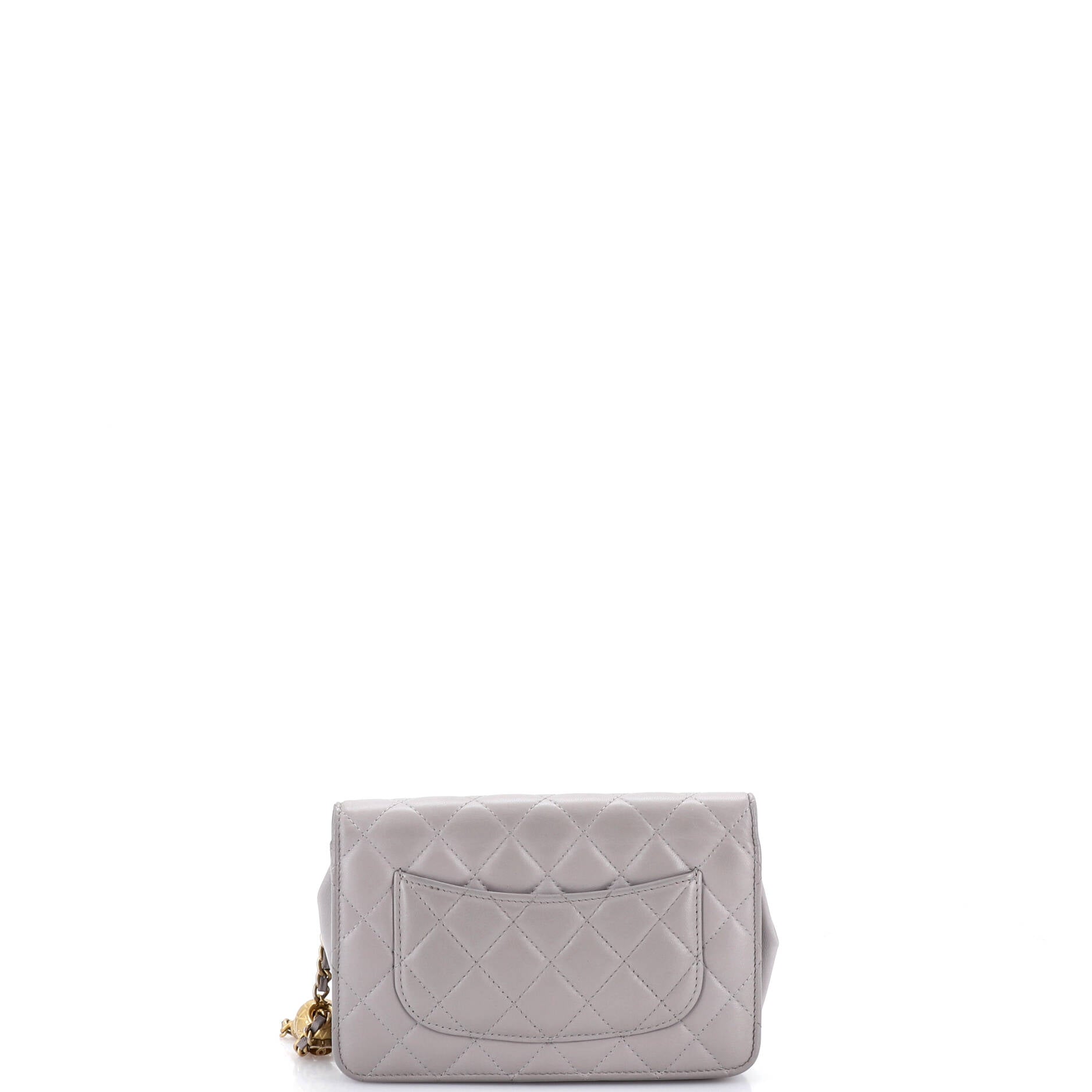 Pearl Crush Wallet on Chain Quilted Lambskin