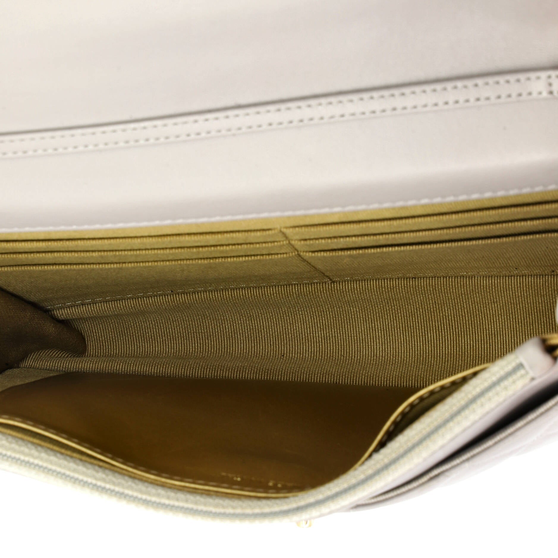 Pearl Crush Wallet on Chain Quilted Lambskin