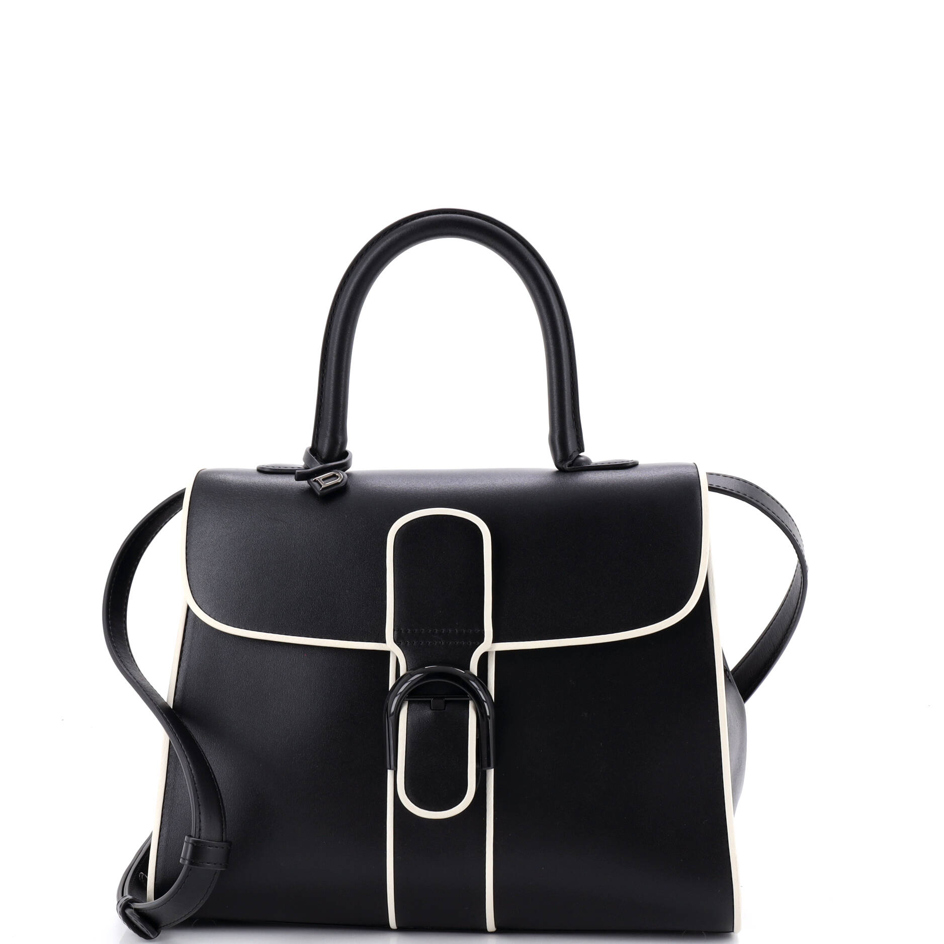 Brillant Top Handle Bag Leather MM