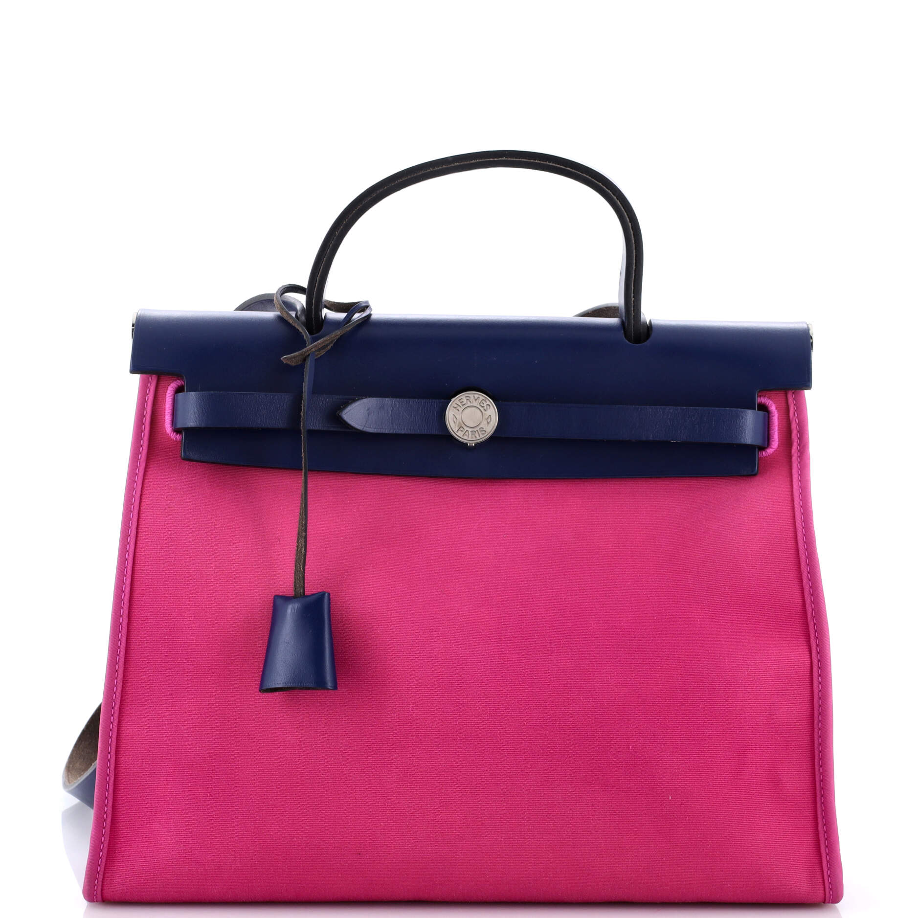 Herbag Zip Leather and Toile 31