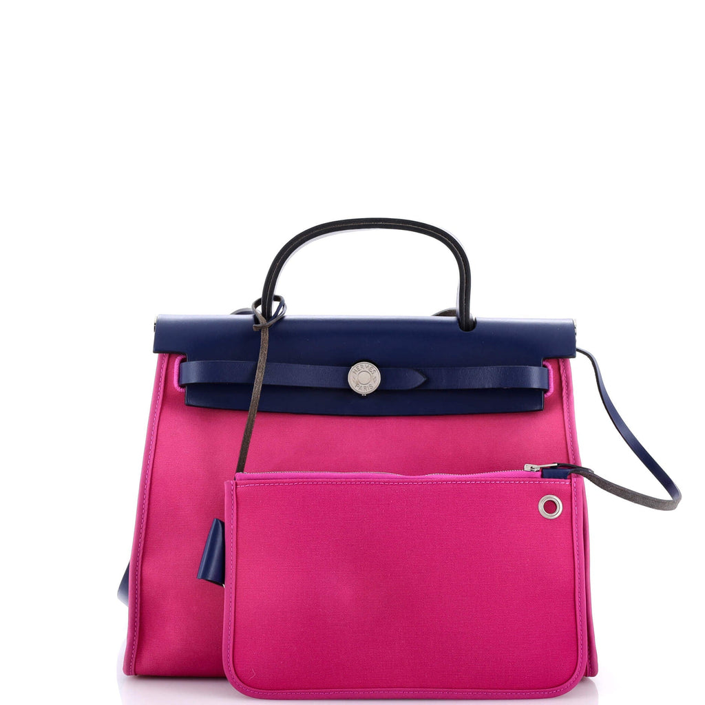 Herbag Zip Leather and Toile 31