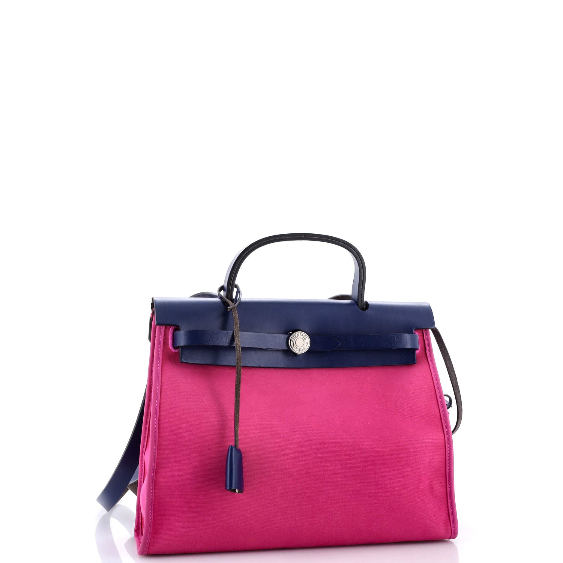 Herbag Zip Leather and Toile 31