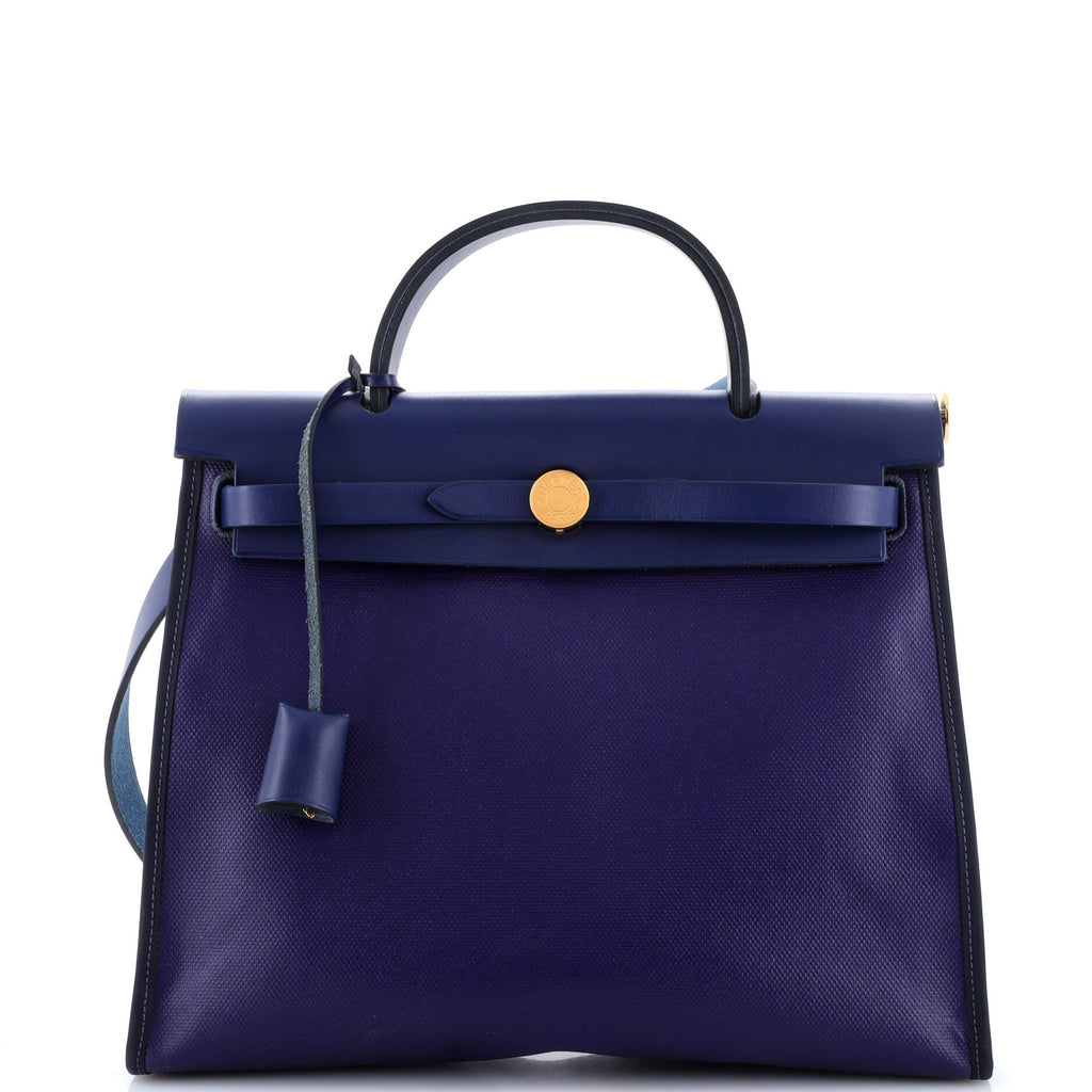 Herbag Zip Berline Vache Canvas and Leather 31
