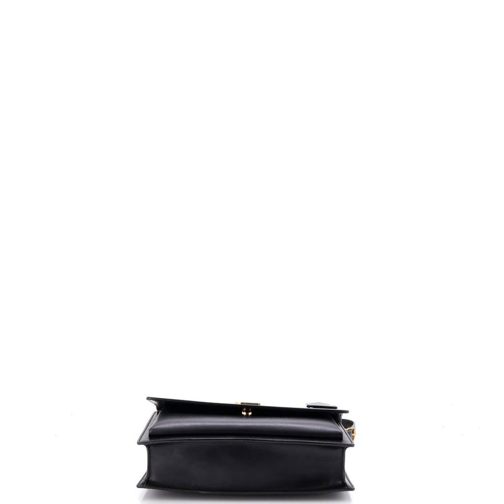 Sunset Top Handle Shoulder Bag Leather Medium