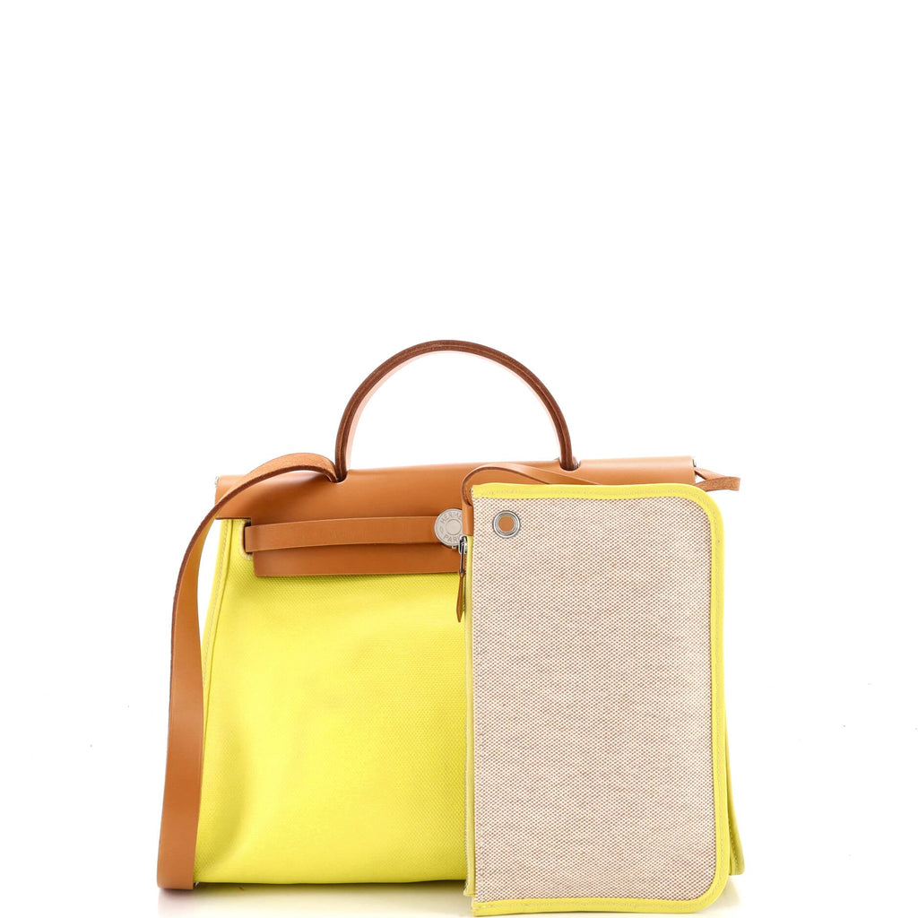 Herbag Zip Berline Vache Canvas and Leather 31