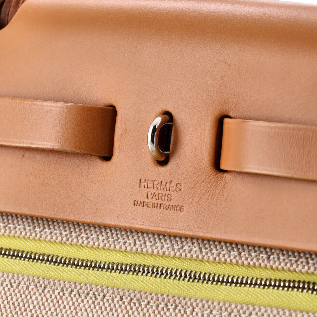 Herbag Zip Berline Vache Canvas and Leather 31