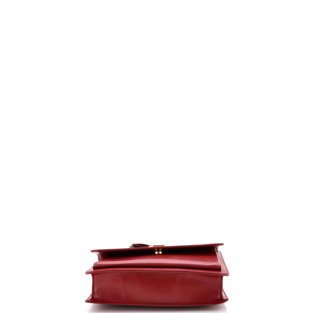 Sunset Top Handle Shoulder Bag Leather Medium