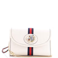 Rajah Web Chain Shoulder Bag Leather Small
