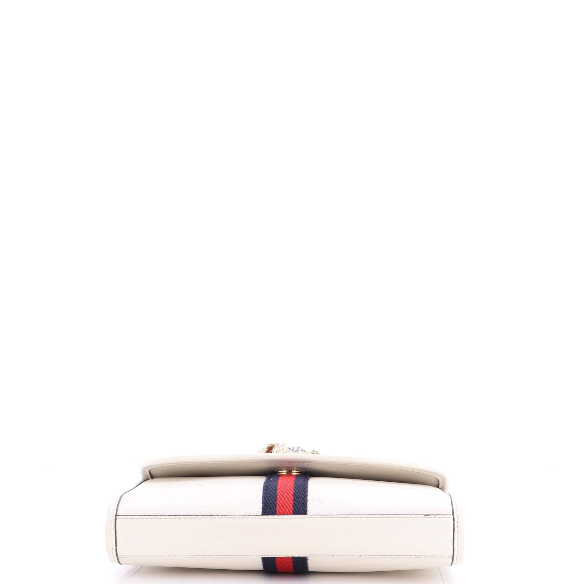 Rajah Web Chain Shoulder Bag Leather Small