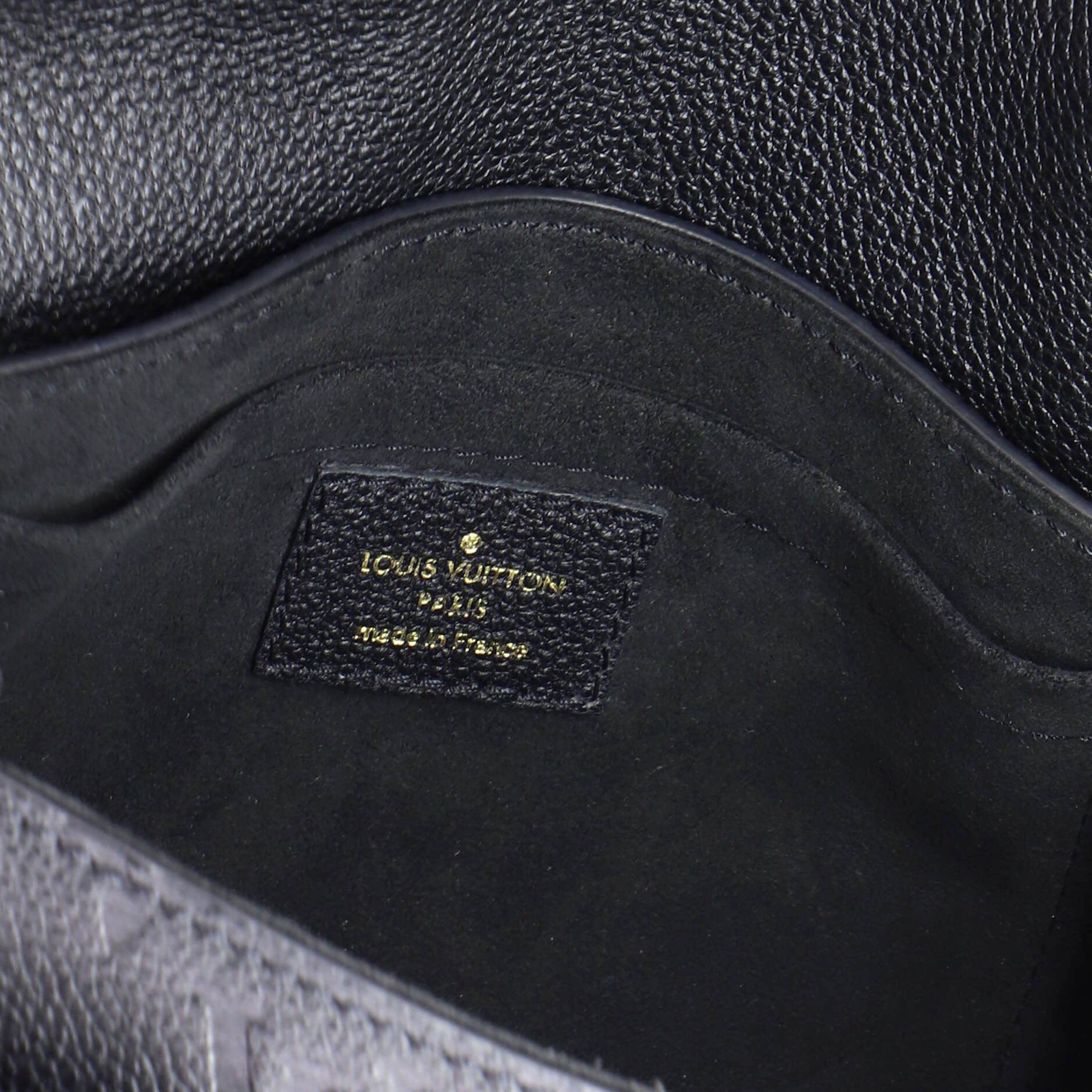 Vavin Handbag Monogram Empreinte Leather BB