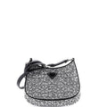 Cleo Shoulder Bag Crystal Embellished Satin Small
